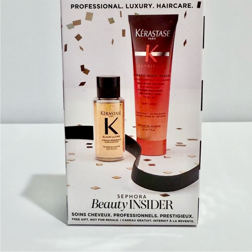 Kérastase Nutritive Magic Night Serum 30ml + Elixir Ultime Oil 15ml Set - Picture 2 of 2